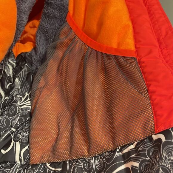 Columbia Brand Omni Shield Windbreaker Rain Jacket Women's Large Orange - Picture 10 of 11